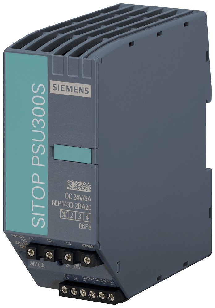 Siemens Siplus PS psu300s 5a based on 6ep1433-2ba20 with conformal coating, -4