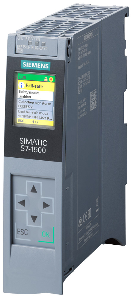 Siemens Siplus S7-1500 cpu 1513F-1 PN -40 ... +60 °C with conformal coating ba