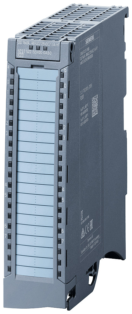 Siemens Siplus S7-1500 DQ 16x48vuc/125V based on 6es7522-5eh00-0ab0 with confo