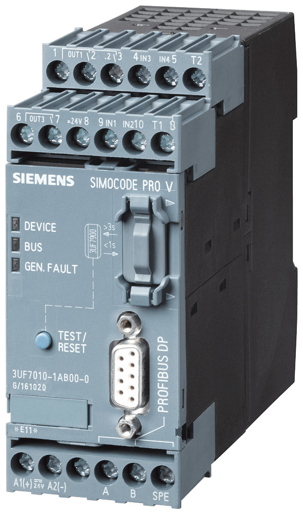 Siemens Siplus simocode pro V basic unit 2 -25...+60°C with conformal coating