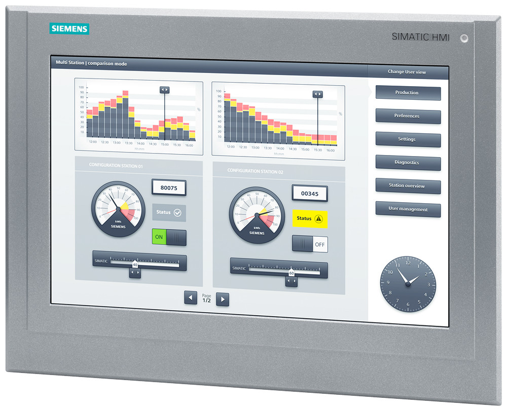 Siemens SIPLUS Siplus Hmi TP1500 comfort outdoor -30 ... +60 °C with conformal coatin
