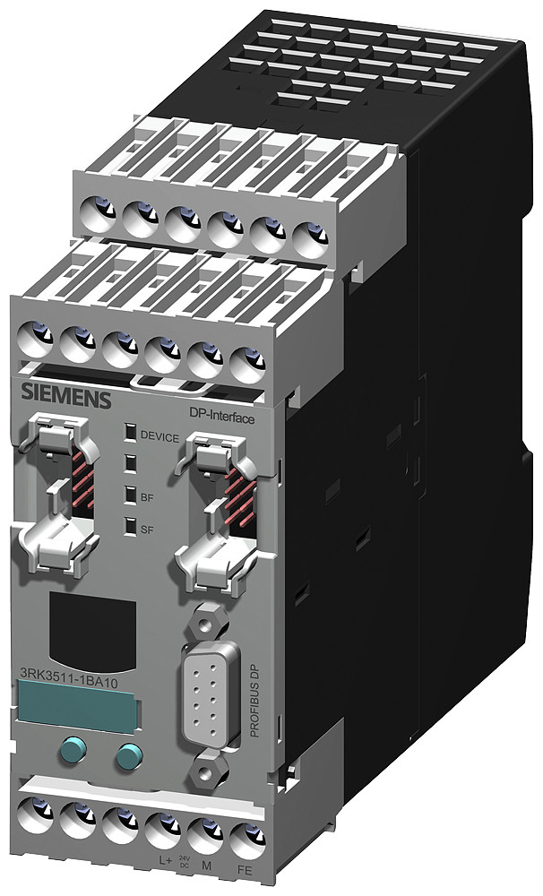 Siemens 3RK3 profibus-DP interface 12 kbit/S,RS 485 45MM schroef