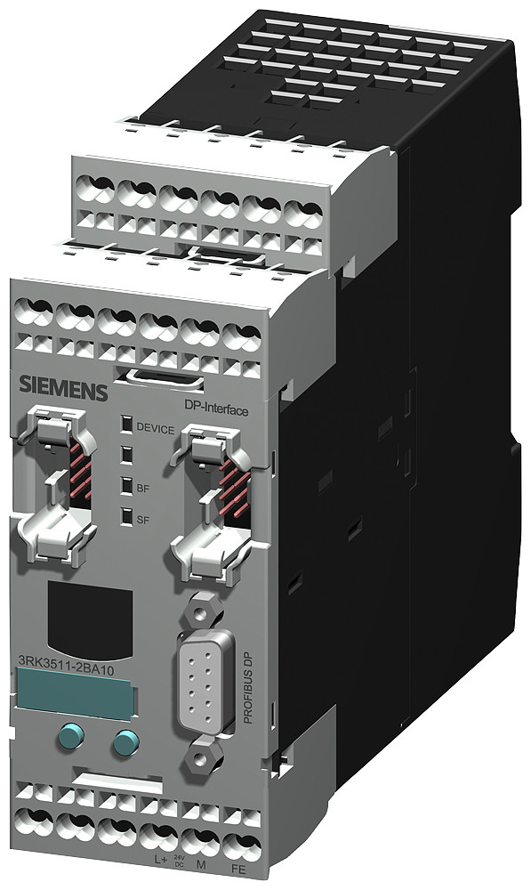 Siemens 3RK3 profibus-DP interface 12 kbit/S,RS 485 45MM klemveer