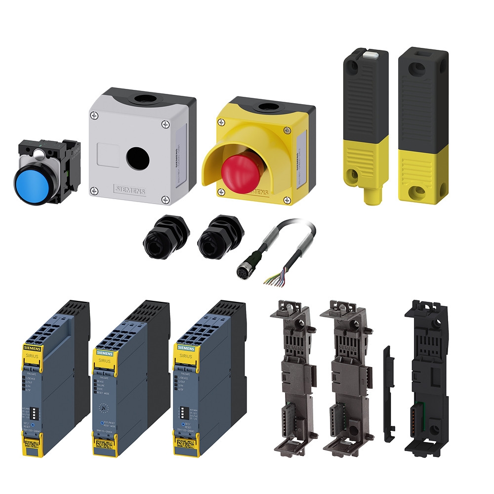 Siemens Sirius Safety advanced bundle for protection door and emergency stop M
