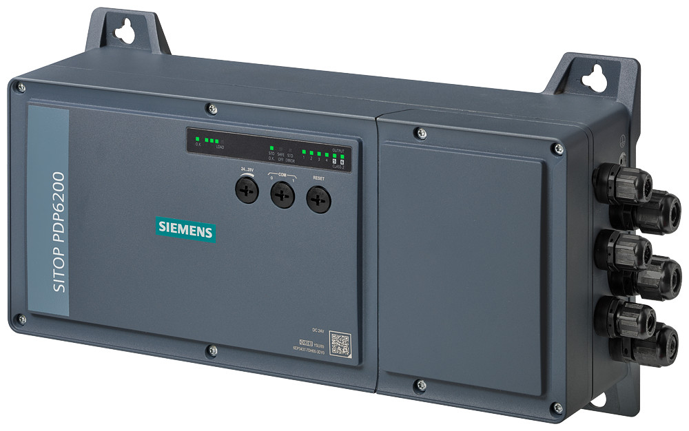Siemens SITOP PDP6200 Power Supply sitop PDP6200, 3-phase 24 V DC/46 A