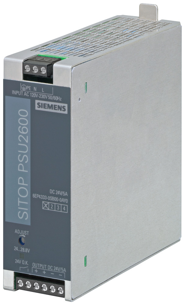 Siemens Sitop Psu2600 24 V/5 A stabilized power supply input: 230 V ac output: