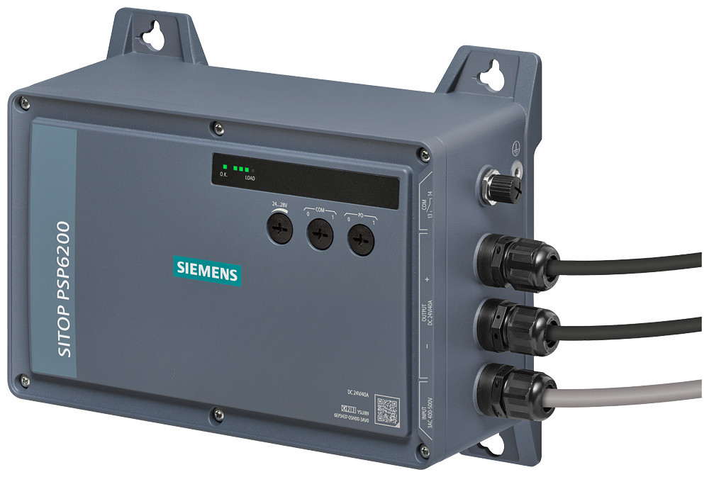 Siemens SITOP PSU6200 Power Supply sitop PSP6200, 3-phase 24 V DC/40 A