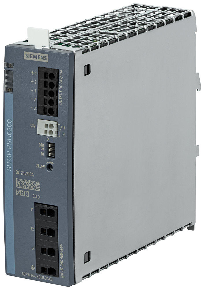 Siemens SITOP PSU6200 Power Supply sitop psu6200 ex, 3-phase, 24 V DC/10 A