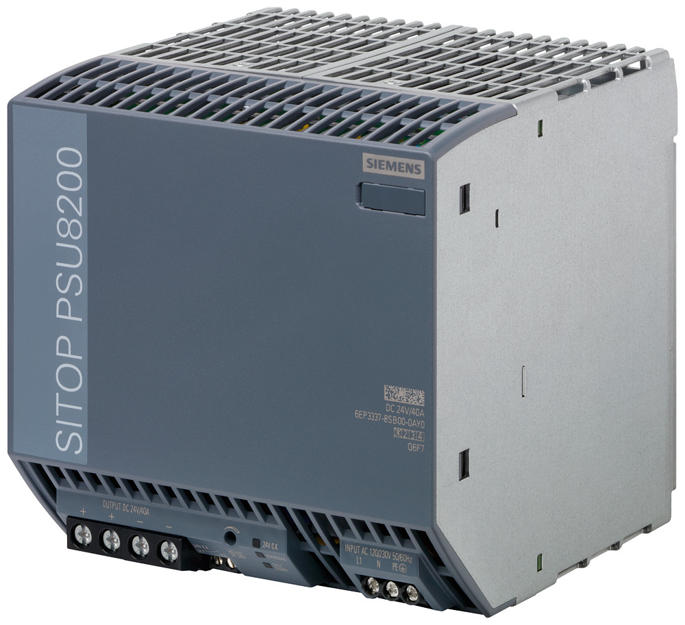 Siemens SITOP PSU8200 Power Supply sitop psu8200 ex, single-phase 24 V DC/40 A
