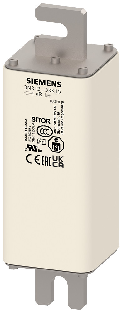 Siemens Sitor Fuse link 100 A ar 1000 V DC/1250 V vsi 1100 V DC ul @MBC 7xin