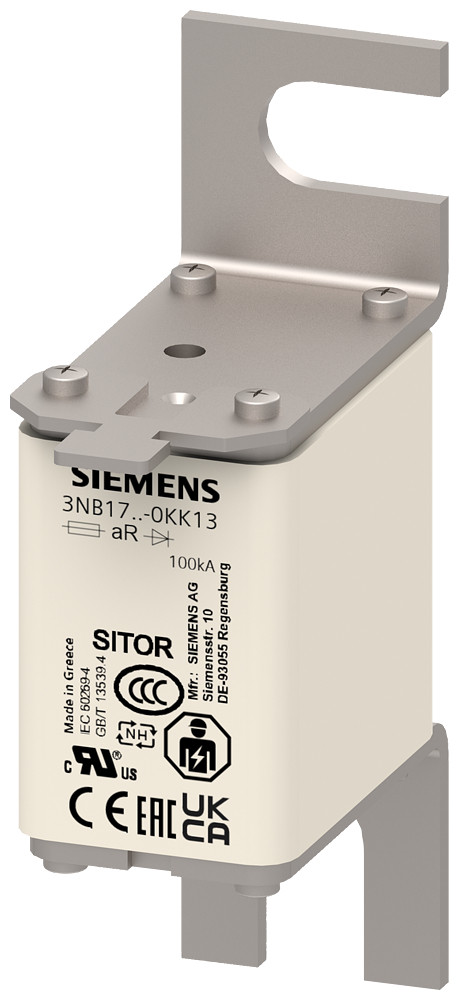 Siemens Sitor Fuse link 125 A ar 440 V DC/700 V vsi 500 V DC ul @MBC 6xin