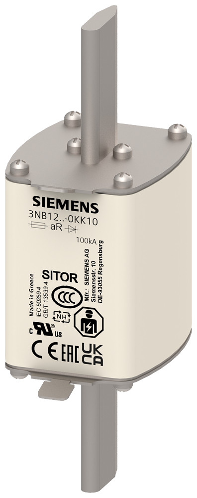 Siemens SENTRON 3NB1 Sitor Fuse link 500 A ar 440 V DC/500 V vsi 500 V DC ul @MBC 6xin