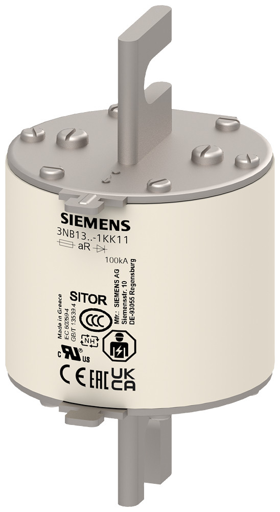 Siemens Sitor Fuse link 630 A ar 600 V DC/1000 V vsi 750 V DC ul @MBC 6xin