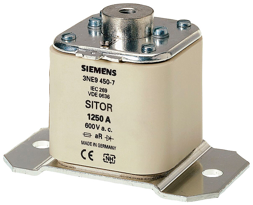 Siemens Sitor Fuse link, with female thread at both ends, in: 1250 A, ar