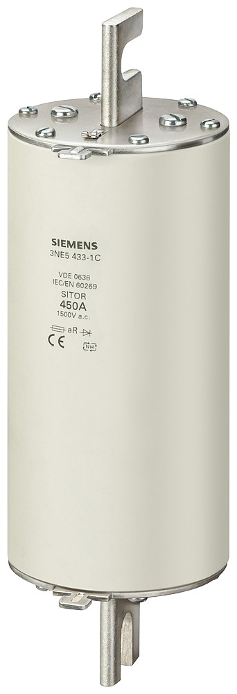 Siemens Sitor Fuse link, with slotted blade contacts, NH3, in: 350 A, ar