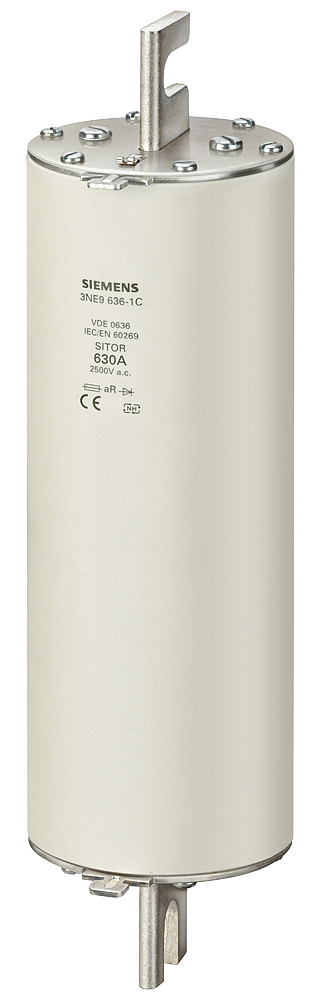 Siemens Sitor Fuse link, with slotted blade contacts, NH3, in: 500 A, ar
