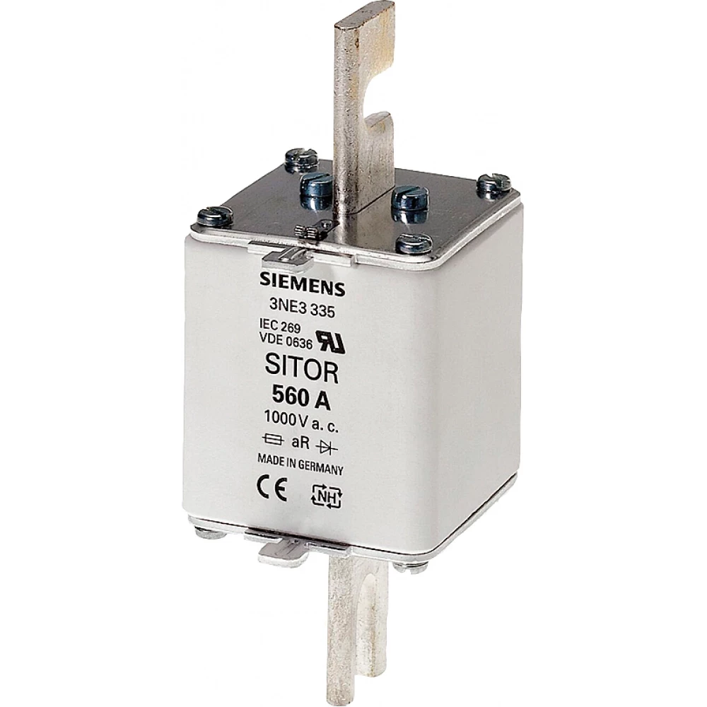 Siemens Sitor Fuse link,with slotted blade contacts, NH3, in: 670 A, GR