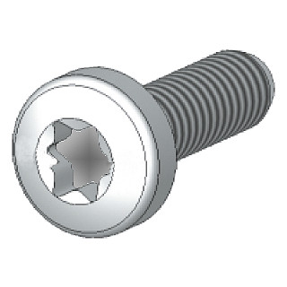 Siemens SIVACON S4 8PQ9 Sivacon S4 zelftappende schroef m6x20, din 7500, 1 pak = 100 stuks