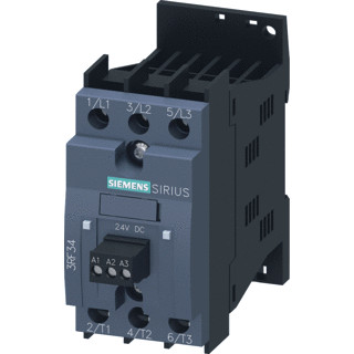 Siemens Solid state relais magneetschakelaar 1,5KW 3,8a ac3 schroefaansluiting 2cont