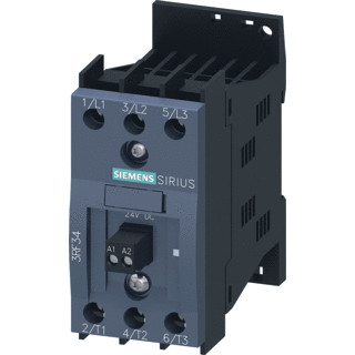 Siemens Solid state relays magneetschakelaar ac 2,2KW 5,2a ac3 schroefaansluiting 2cont