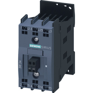 Siemens Solid state relays magneetschakelaar DC 2,2KW 5,2a ac3 veerklemaansluiting 2cont