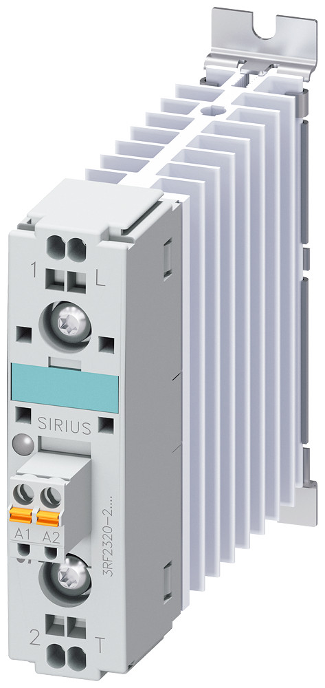 Siemens Solid-State contactor 3RF2, 1-PH. ac51 20 A 48-460 V/110-230 V ac shor