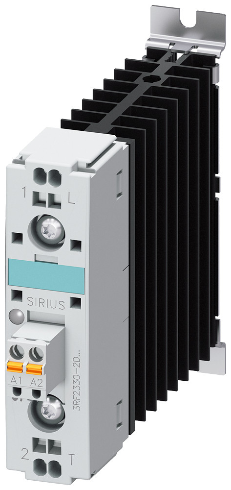 Siemens Solid-State contactor 3RF2, 1-PH. ac51 30 A 48-460 V/110 V DC short-ci