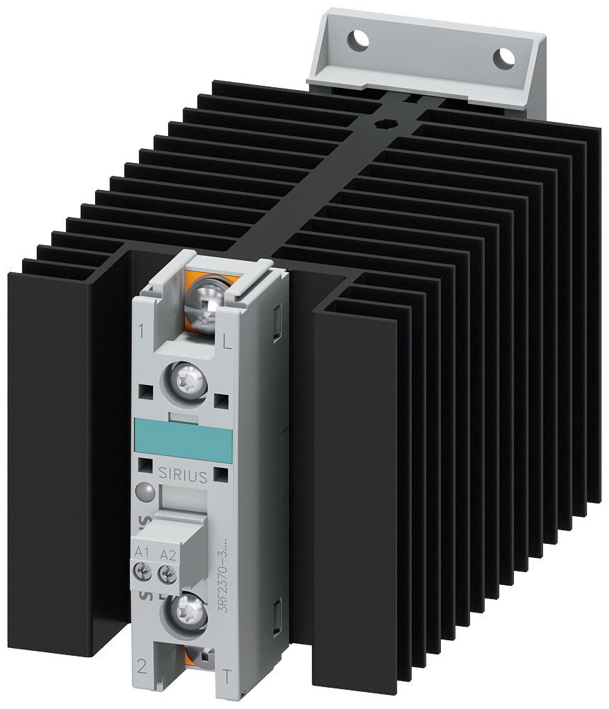 Siemens Solid-State contactor 3RF2, 1-PH. ac51 70 A/ac 15 27.5 A 48-600 V/24 V