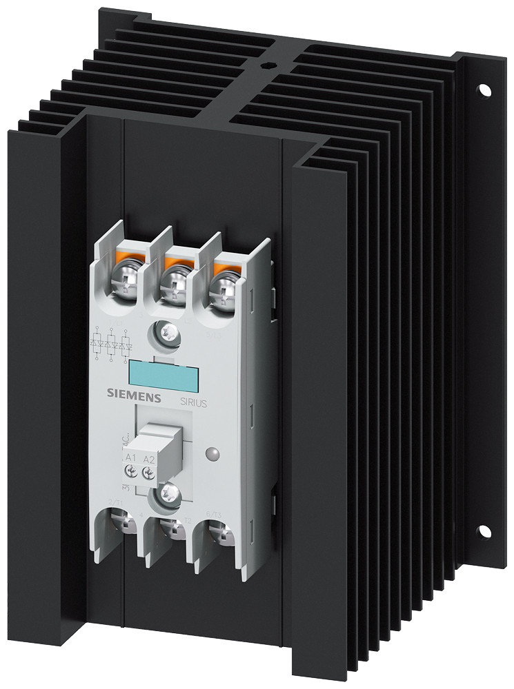 Siemens Halfgeleidercontactor 3RF2, 3-fasig ac51 50 A 48-600 V/4-30 V DC3-fase