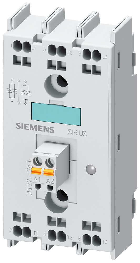 Siemens Solid state relays magneetschakelaar DC ac3 veerklemaansluiting 2cont