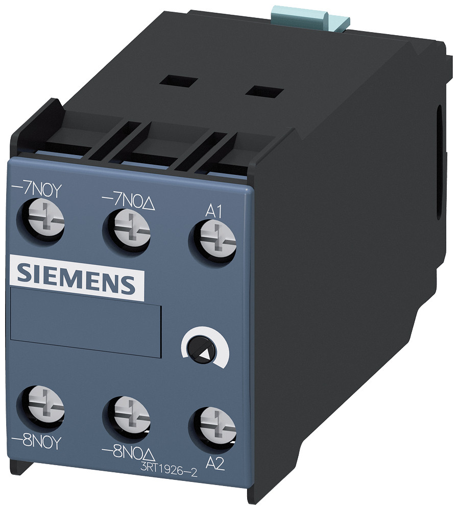 Siemens Solid-state, time-delayed auxil. switch block so-S12