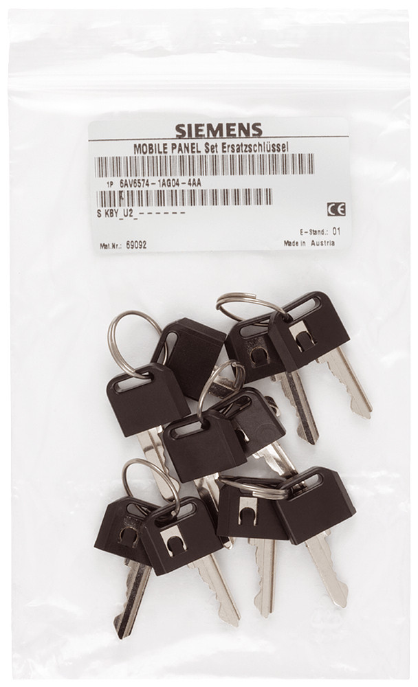 Siemens Spare key for mobile panel type 10
