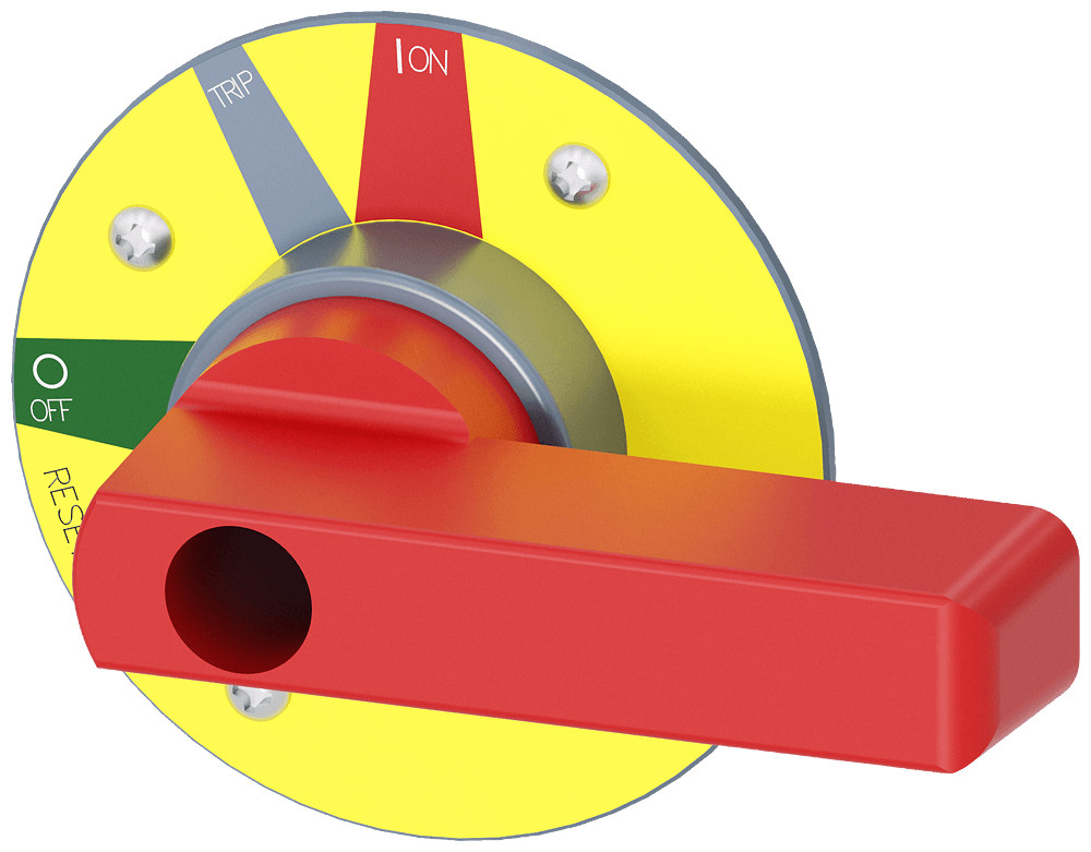 Siemens Supplementary Handle for door-coupling rotary operating mechanism emer Siemens Supplementary Handle for door-coupling rotary operating mechanism emer