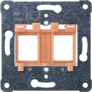 Siemens Support plate mod-jack orange