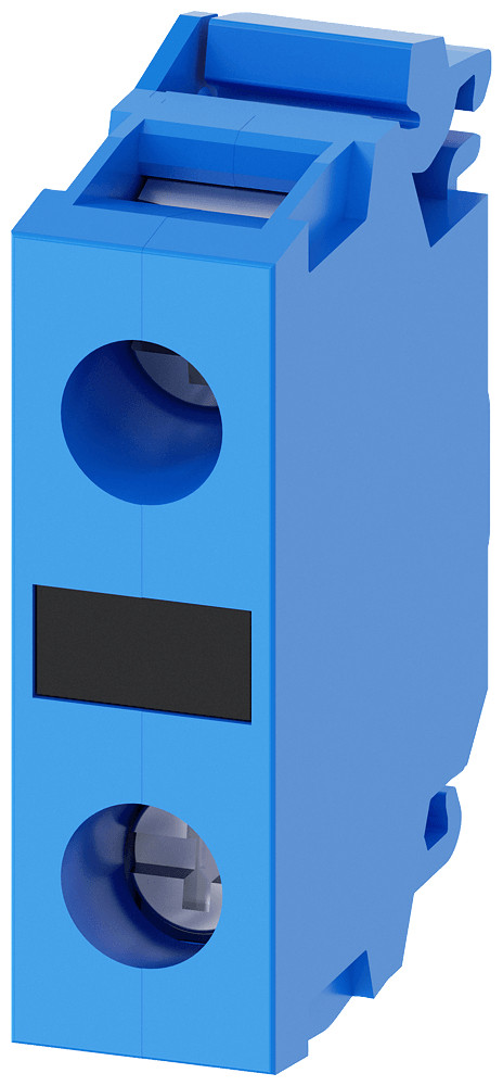 Siemens Support Terminal, blue, screw terminal, for front plate mounting