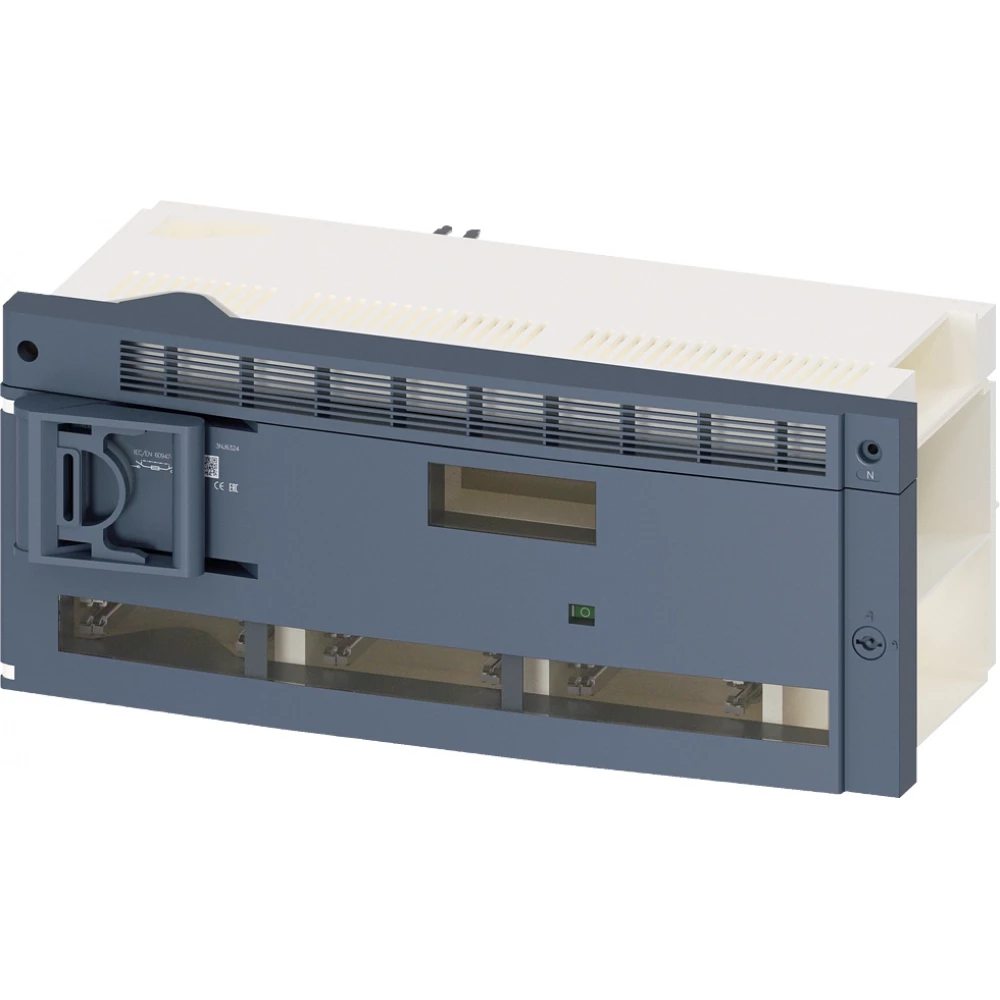 Siemens Switch connector with fuses in-line design pluggable NH2 400 A 4-pole ac23b 500V 55 (ac500v) ka manual operating