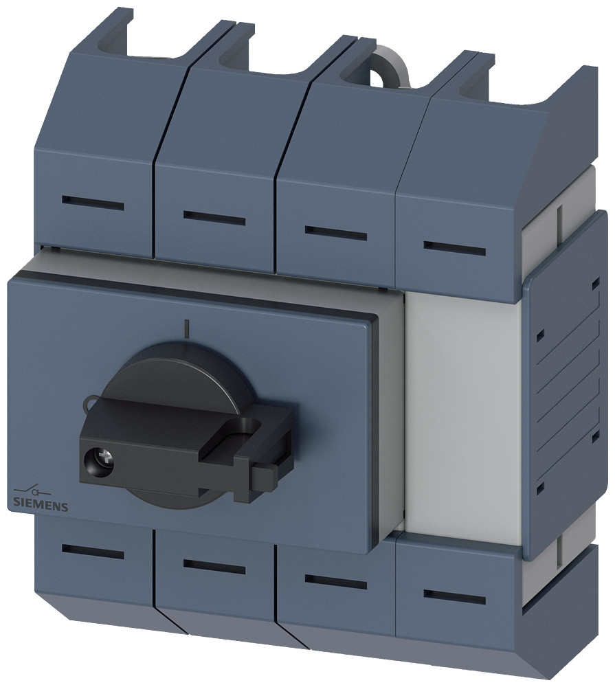 Siemens SENTRON 3KD0 Lastscheidingsschakelaar 100 A, uitv. 02, 4-polig frontaandrijving gec