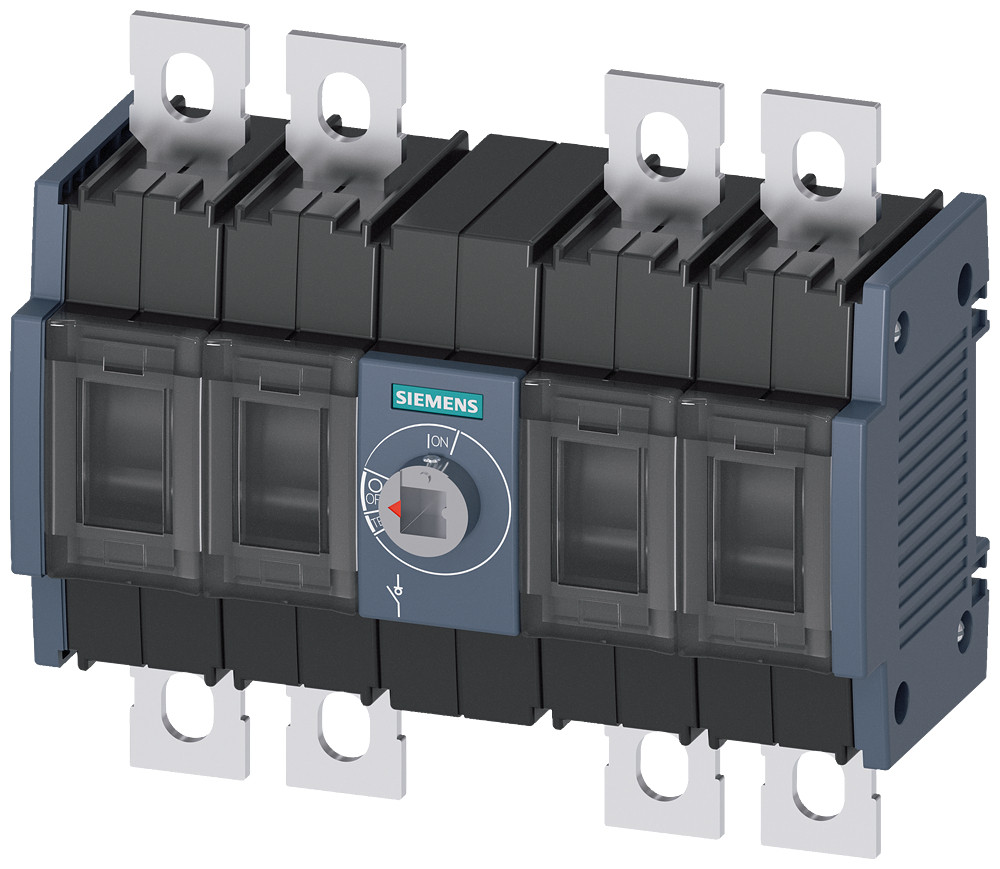 Siemens Switch Disconnector 250 A, size 2, 4-pole, front operating mechanism,