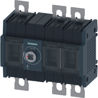 Siemens 3KD lastscheider ip00 3P 125a