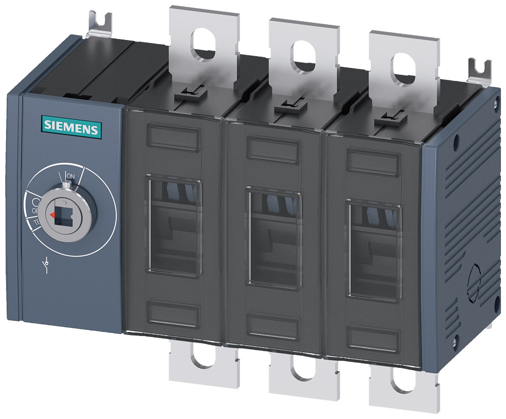 Siemens 3KD Switch disconnector, switch, size: 3, 3-pole, iu: 200 A, ue ac: 69 Siemens 3KD Switch disconnector, switch, size: 3, 3-pole, iu: 200 A, ue ac: 69
