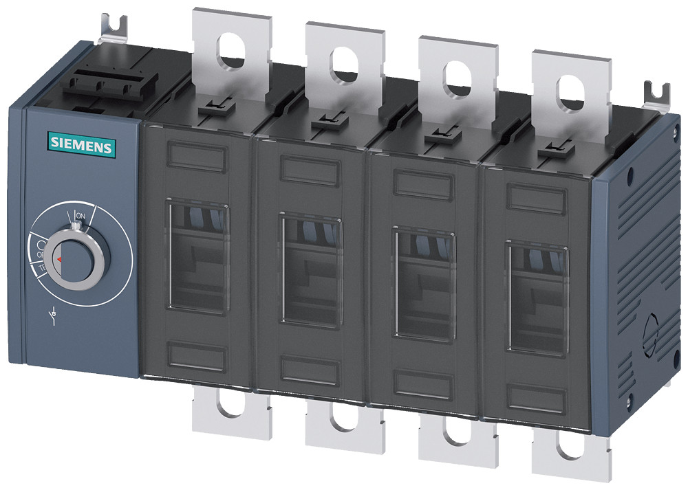 Siemens 3KD Switch disconnector, switch, size: 3, 4-pole, iu: 250 A, ue ac: 69 Siemens 3KD Switch disconnector, switch, size: 3, 4-pole, iu: 250 A, ue ac: 69