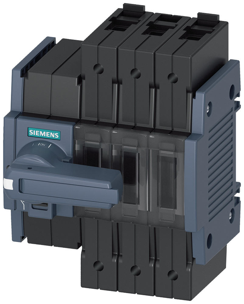 Siemens SENTRON 3KD2 Lastscheidingsschakelaar 80 A, uitv. 1, 3-polig frontaandrijving links