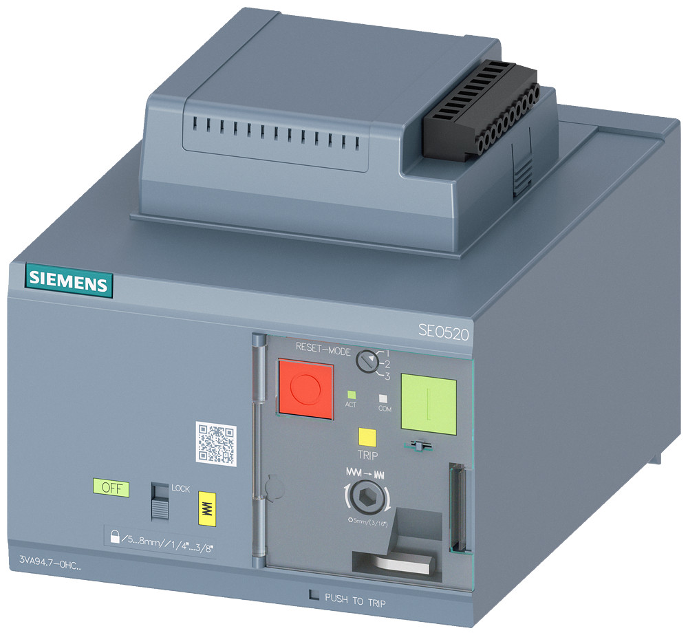 Siemens Synchronizable Motor operator (seo) 110-230 V ac/110-250 V DC for 3va1