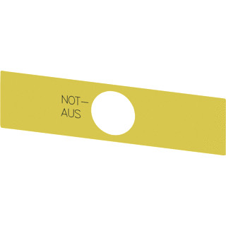 Siemens Labeling plate