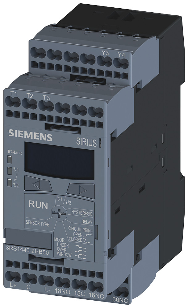 Siemens Temperature Monitoring relay for iolink PT100/1000, KTY83/84