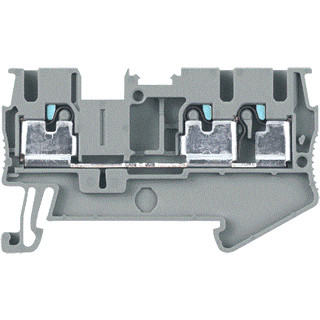 Siemens 8WH600 verbindingsrijgklem 4MM² eendr. 2,5MM² meerdr. grijs