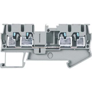Siemens 8WH600 verbindingsrijgklem 4MM² eendr. 2,5MM² meerdr. grijs