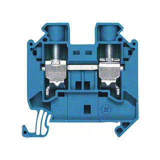 Siemens 8WH1000 verbindingsrijgklem 25MM² eendr. blauw