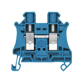 Siemens 8WH1000 verbindingsrijgklem 4MM² eendr. blauw