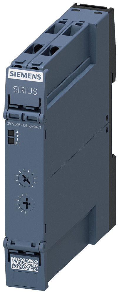 Siemens Timing Relay, 1 co, 2 functions (B, K), 7 time ranges (0.05S-100H)